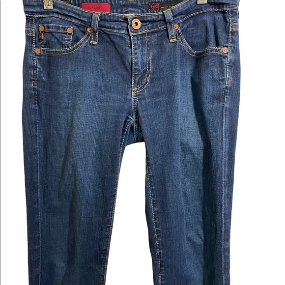 AG Adriano Goldschmied the sweetie dark wash size 27R denim jeans. - Picture 2 of 12